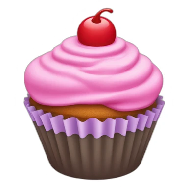Cup cake sticker