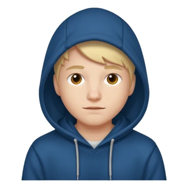 Me wearing a hoodie sticker