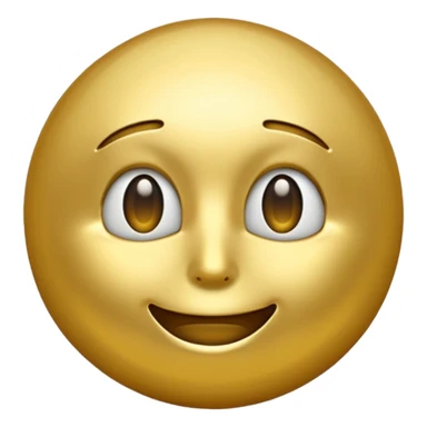 create a golden gold emoji  the most attractive any one or all of them ill choose it should be fully golden sticker