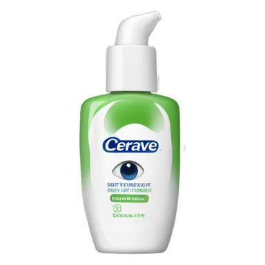 bottle eye cream cerave style  sticker