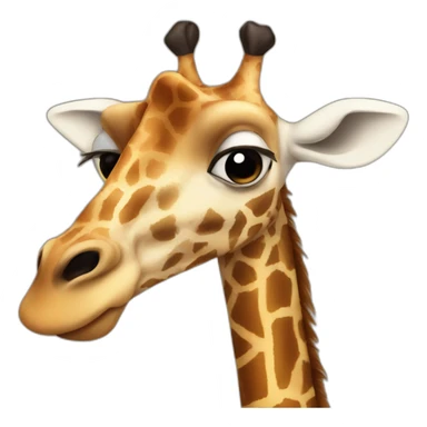 giraffe that looks like an ant sticker