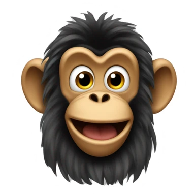 goofy ahh monkey sticker