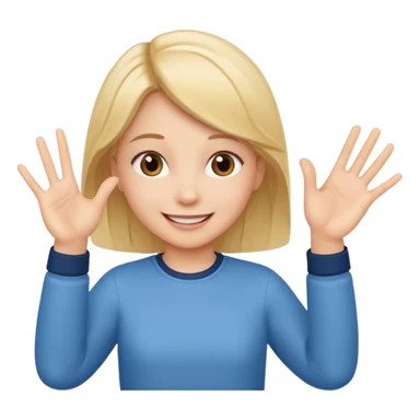 A girl teaching words..so i need a girl position like she us teaching sticker