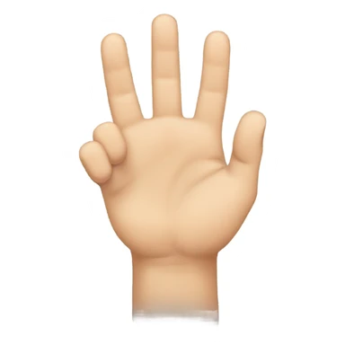 Two hands with little fingers linked sticker