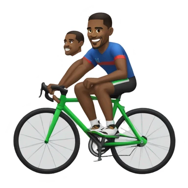 Samuel Eto'o sur un vélo  sticker