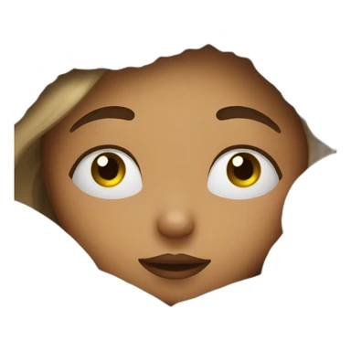 Girl in bed sleep sticker