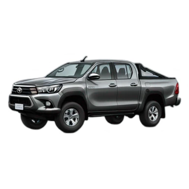 Pickup Toyota hilux sticker