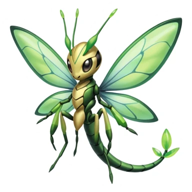 Meloetta-Beedrill-Scyther-Celebi-fusion sticker