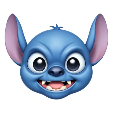Stich angry sticker