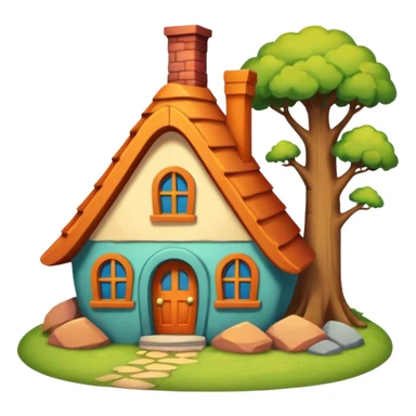 The Weasley’s Burrow sticker