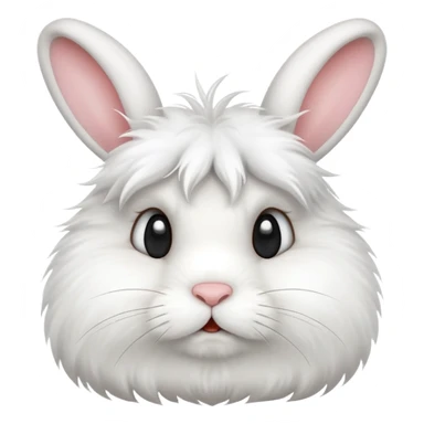 An annoyed bunny  sticker