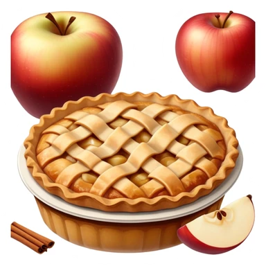 Tarta de Manzana Alemana sticker