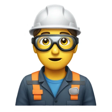 Safety goggles feeling disgraced sticker