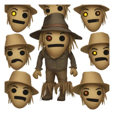 The Scarecrow From Batman sticker
