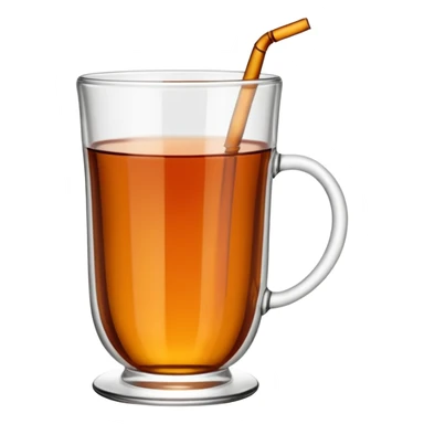 Turkish tea glass in “ince belli bardak” without the stand sticker