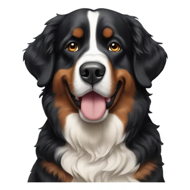Bernese mountain dogs sticker