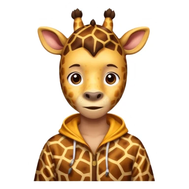 athlete player giraffe sticker