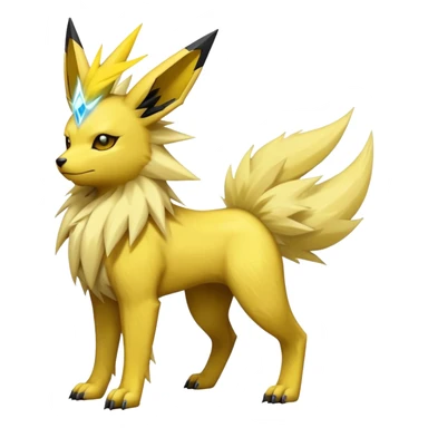 Jolteon-Luxray-Manectric-Fakémon-hybrid-creature (full body)  sticker