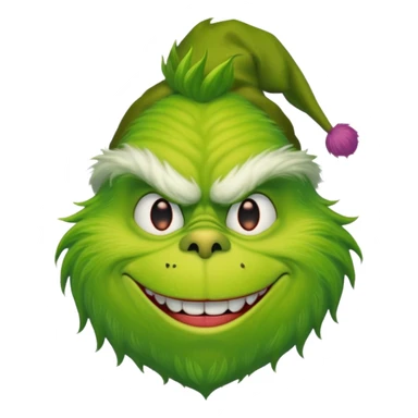 Grinch grand poaa sticker