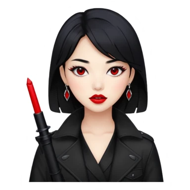 mira from kpop demon hunters sticker