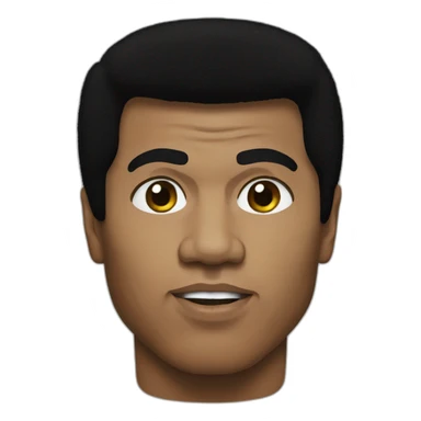 Muhammad Ali sticker