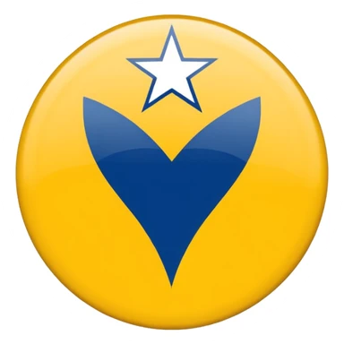 The real logo of the danish football club Brøndby IF and the way it really looks in real life sticker