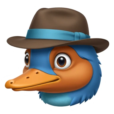 Perry the platypus sticker