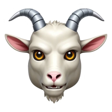Terminator Goat head sticker
