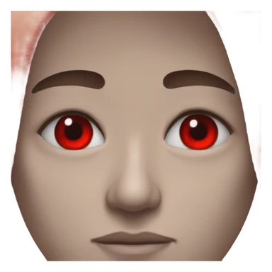 A pair of bloodshot eyes sticker