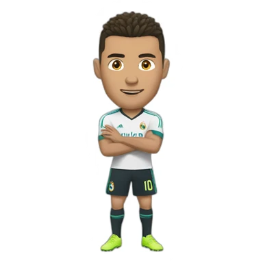 Ronaldo tire dans la lucarne  sticker