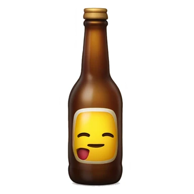 Bottle of non alcool JNPR sticker