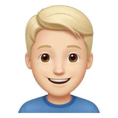 garcon blanc qui discute avec des plusieurs amis sticker