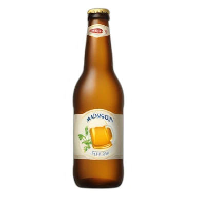 Madisson beer sticker