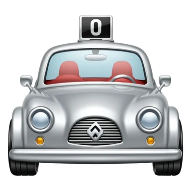 metal monopoly car sticker