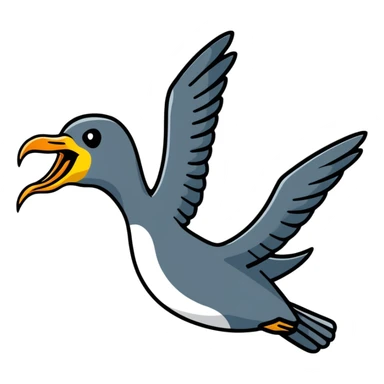 Liver bird, mythical bird symbol of Liverpool, cormorant-like bird with outstretched wings sticker
