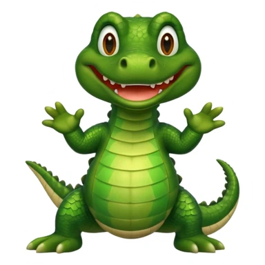 Dancing Gator sticker