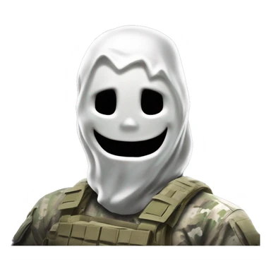 Ghost mw2 call of duty sticker