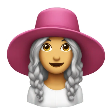 Couquette hat sticker