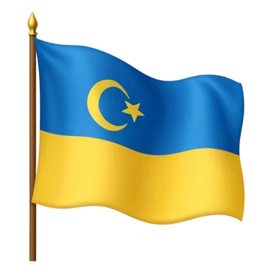 turkey ukraine flag sticker