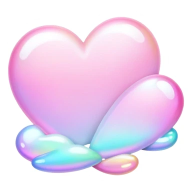  White-pink-Iridescent-aesthetic-scenery-Decorations sticker