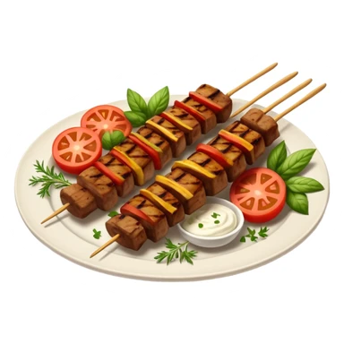 Turkish kebab sticker