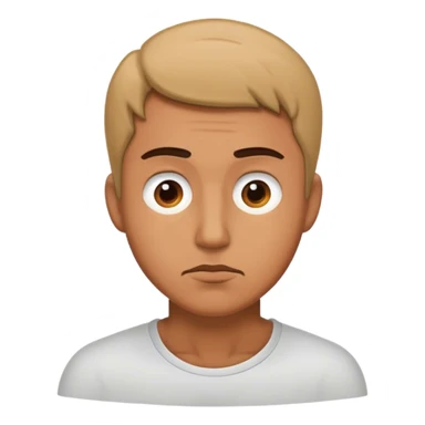 man deep in thought sticker