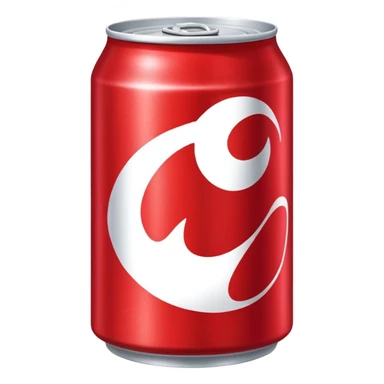 red soda can sticker