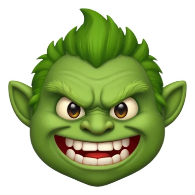 troll emoji sticker