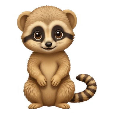 Baby meerkats sticker