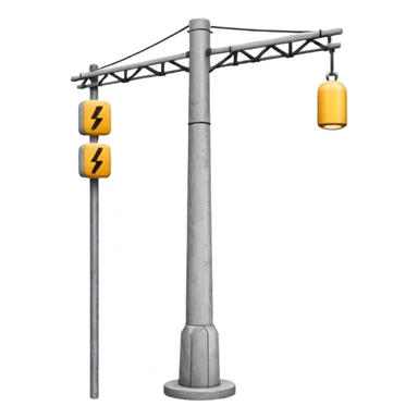 electric pole cement sticker