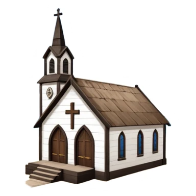 beach church sticker