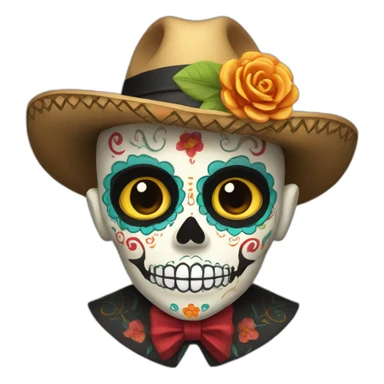 Dia De Los Muertos sticker