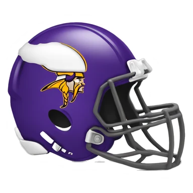 Minnesota Vikings football emoji sticker