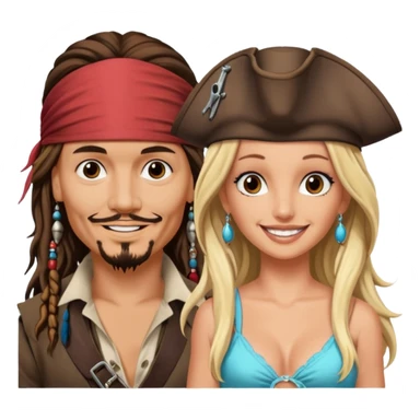 Sex of Jack Sparrow and Britney Spears  sticker